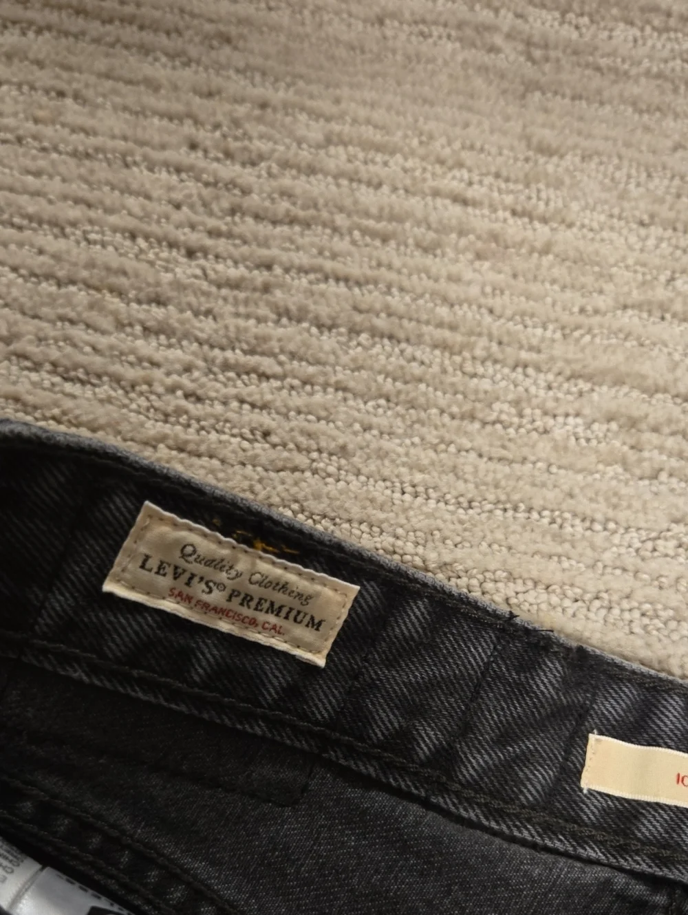 NWT Levi's Recrafted Icon Skirt-Fifth Dimension Black